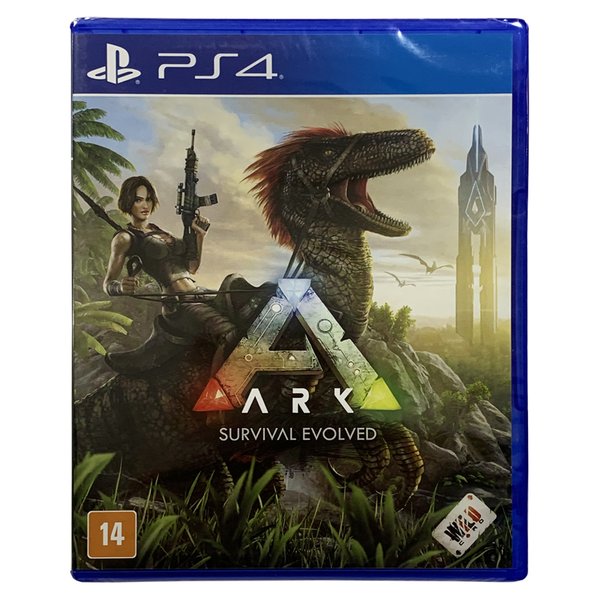 Ark survival evolved ps4 games jogos dinossauros dino mídia física