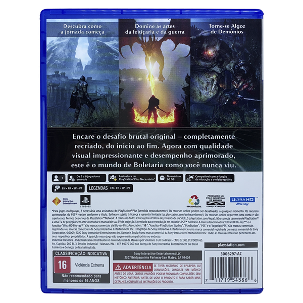 Jogo Demons Souls PS5 - Blue Point Games - Jogos de RPG - Magazine