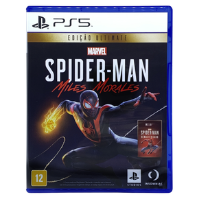 Jogo Marvel Spider Man Miles Morales Edição Ultimate PS5