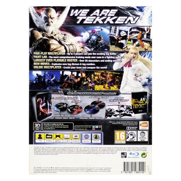 Abuelo vestíbulo Altitud Jogo Usado Tekken Tag Tournament 2 - We are Tekken Game Edition PS3