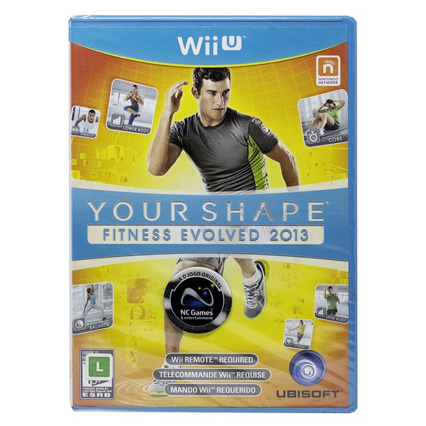 Jogo Your Shape Fitness Evolved 2013 Nintendo Wii U -Game Mania