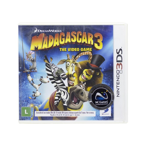 Jogo Madagascar 3: The Video Game - 3DS - Game Mania