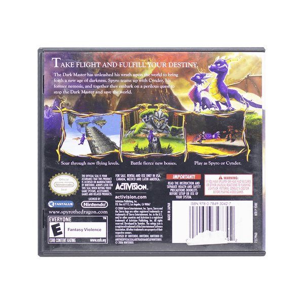 Jogo Usado The Legend of Spyro: Dawn of the Dragon - Nintendo DS