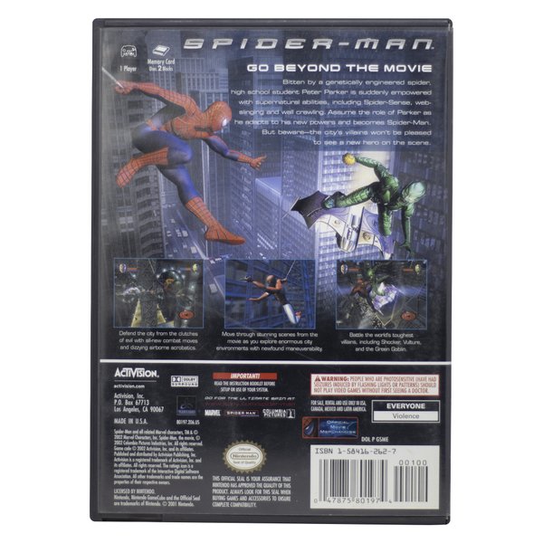 SPIDER-MAN 1 - O JOGO DE PS2, XBOX, GAMECUBE E PC (PT-BR) 