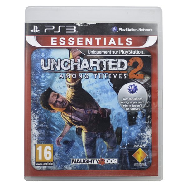 Jogo Ps3 Uncharted 2 Among Thieves Mídia