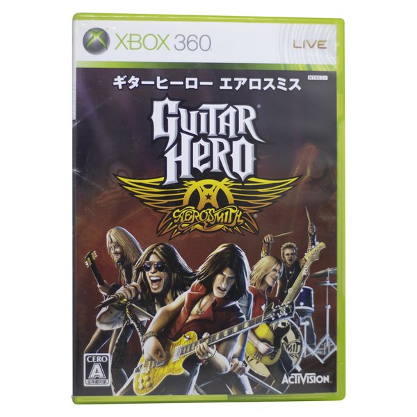 Jogo Xbox 360 Guitar Hero Aerosmith somente para Consoles