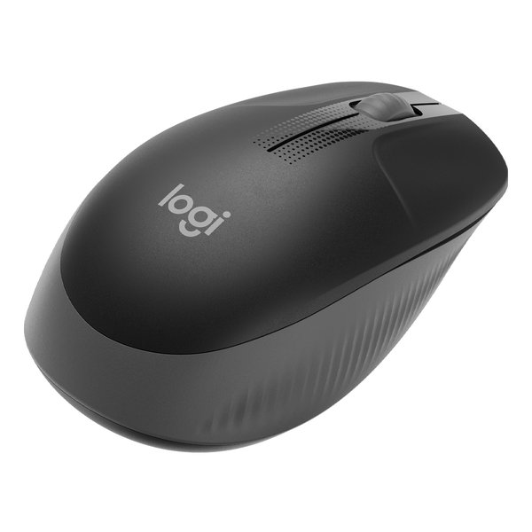 Mouse sem fio Logitech M190 Ambidestro Cinza - Game Mania