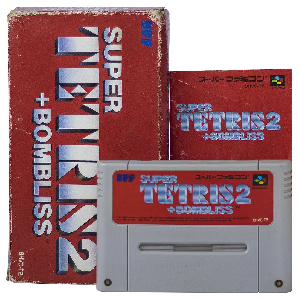 Jogo Usado Super Tetris 2 + Bombliss - Super Famicom