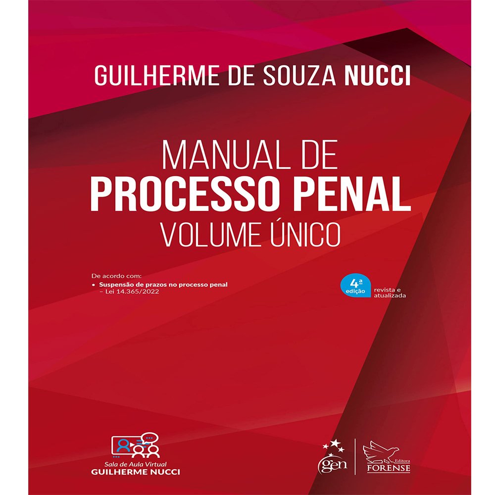 Manual De Processo Penal Volume Nico