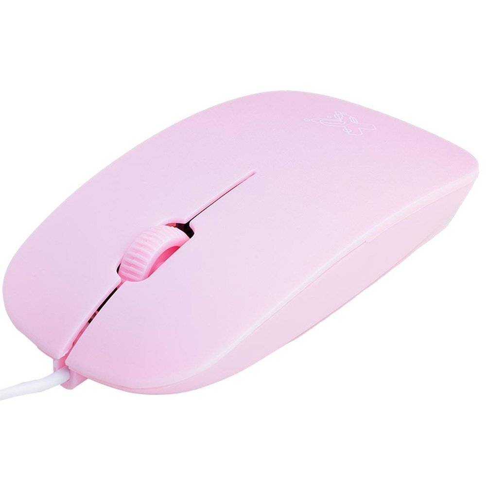 Mouse usb 2.0 maxprint surface 1200dpi rosa