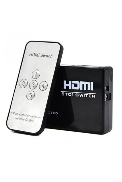 Switch HDMI Full HD Com Controle