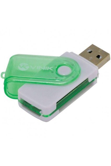 Leitor de Cartão MicroSD USB 2.0 4 em 1 UL100 - Vinik
