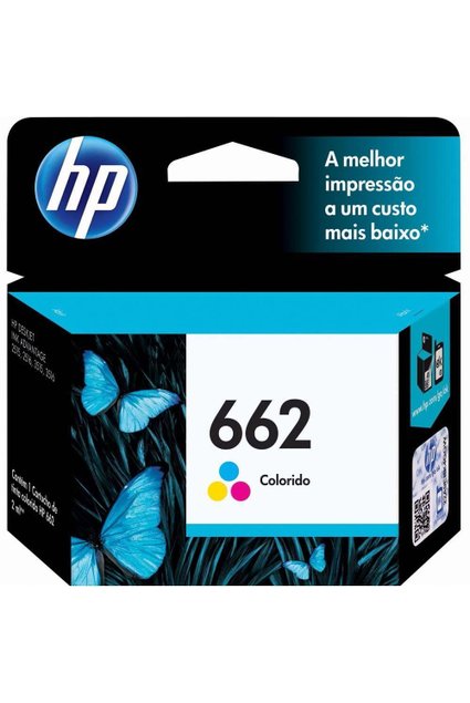 Cartucho HP Original 662 Colorido