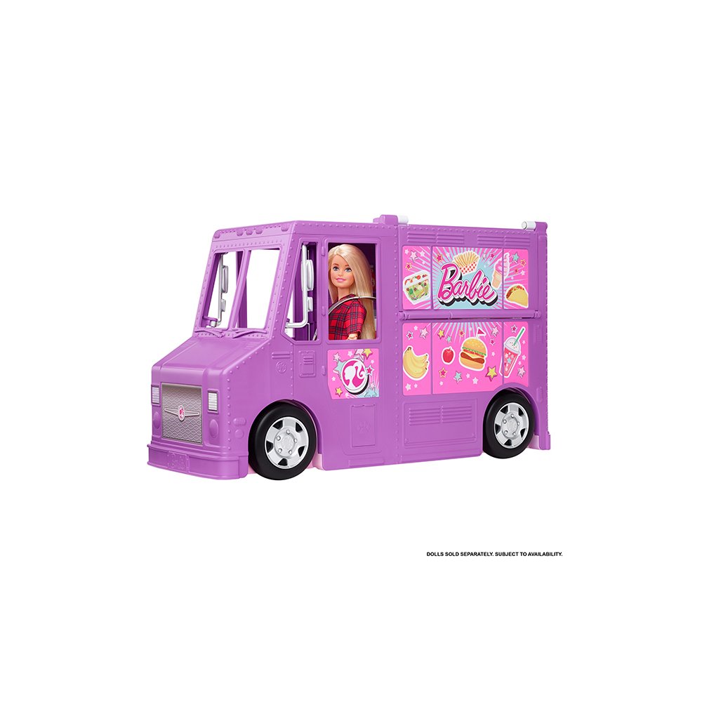 Pink barbie food hot sale truck car toy