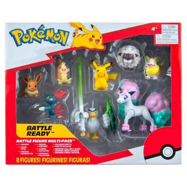 Boneco Pokémon Figura de Batalha Pikachu c/ Case