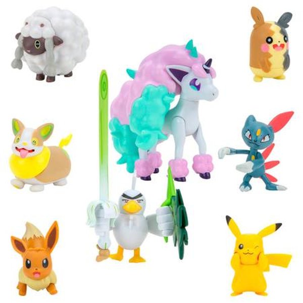 Conjunto Sunny Pokémon Figuras De Batalha Wave 2614