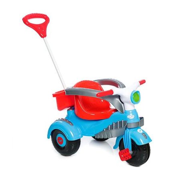 Motoca Infantil Azul e Vermelho com Pedal - CALESITA-953