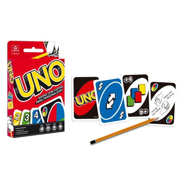 Uno Jogo De Cartas Copag - Padihey