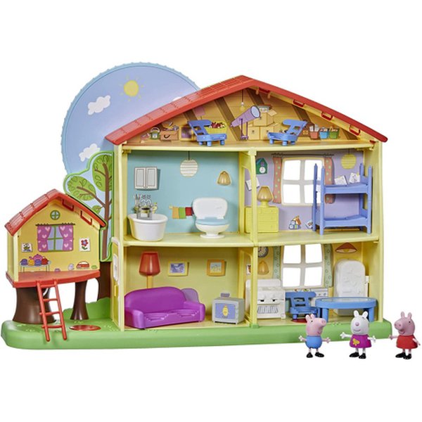 Peppa Pig Casa Da Peppa E Sua Família - F2167 - Hasbro