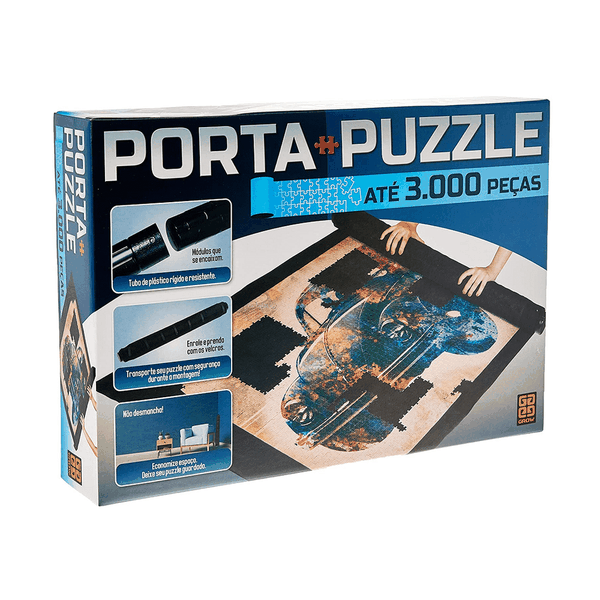 Puzzle 6000 pecas le petit cafe - quebra cabeca - GROW - Quebra