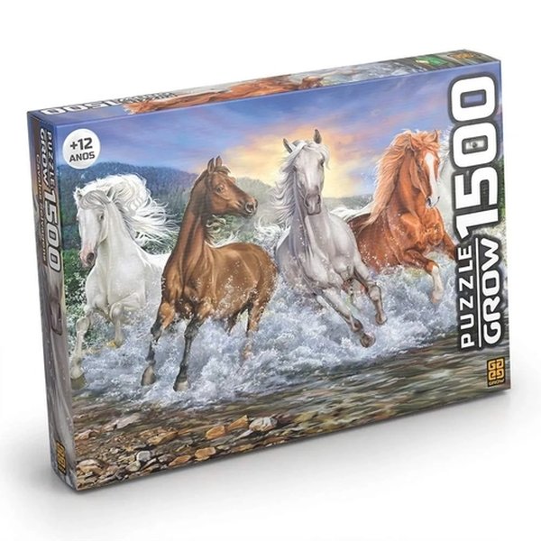 Ozgkee Quebra-cabeças 1000 peças para adultos girassóis jardins do campo  cavalos quebra-cabeça de papel grande jogo de quebra-cabeça arte para  adultos