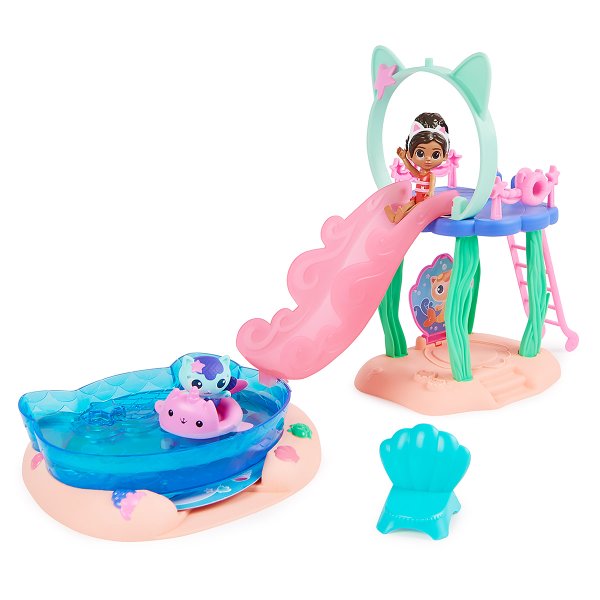 Gabby's Dollhouse - Playset de Luxo - Quarto com Almofagata :  : Brinquedos e Jogos