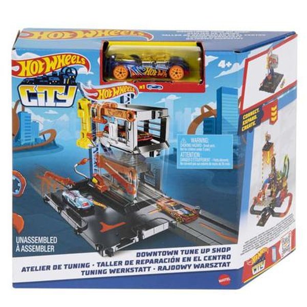 Pista Hot Wheels City Ataque Do Polvo Gigante Mattel