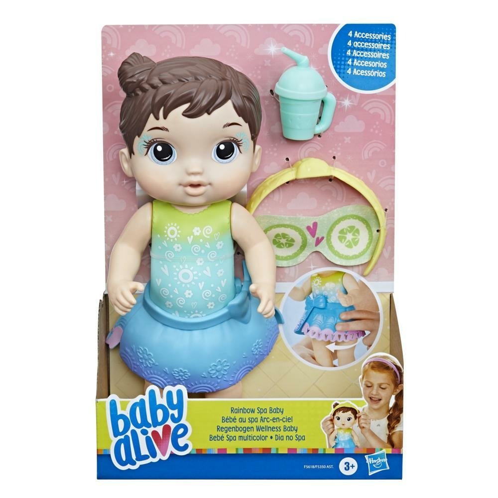 Rainbow store baby doll