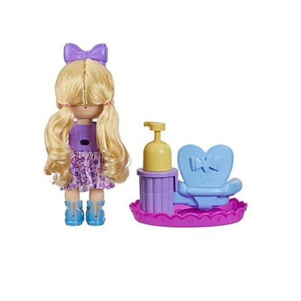 Maquiagem infantil Playset Estilo Cabeça Boneca Penteado Jogo de Be