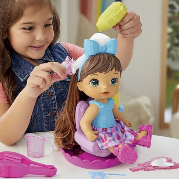 Baby Alive Salão de Beleza de Espuma Hasbro - Papelaria Arco Iris