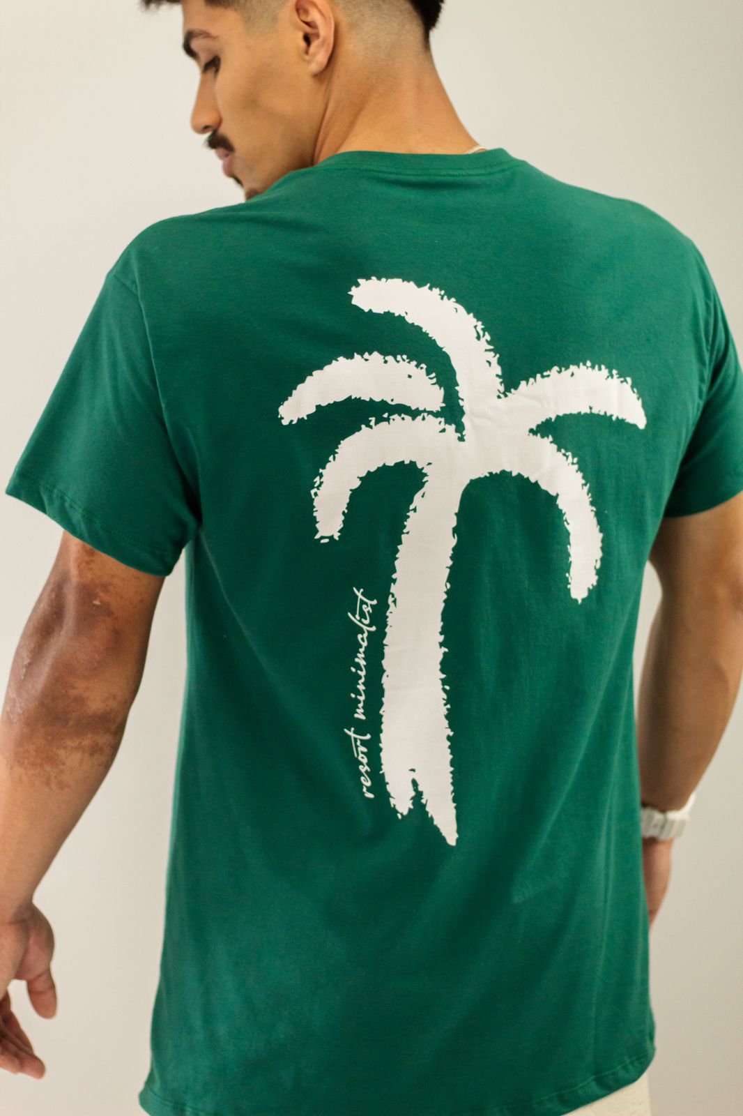 camiseta moda sustentavel verde unissex gnine 11