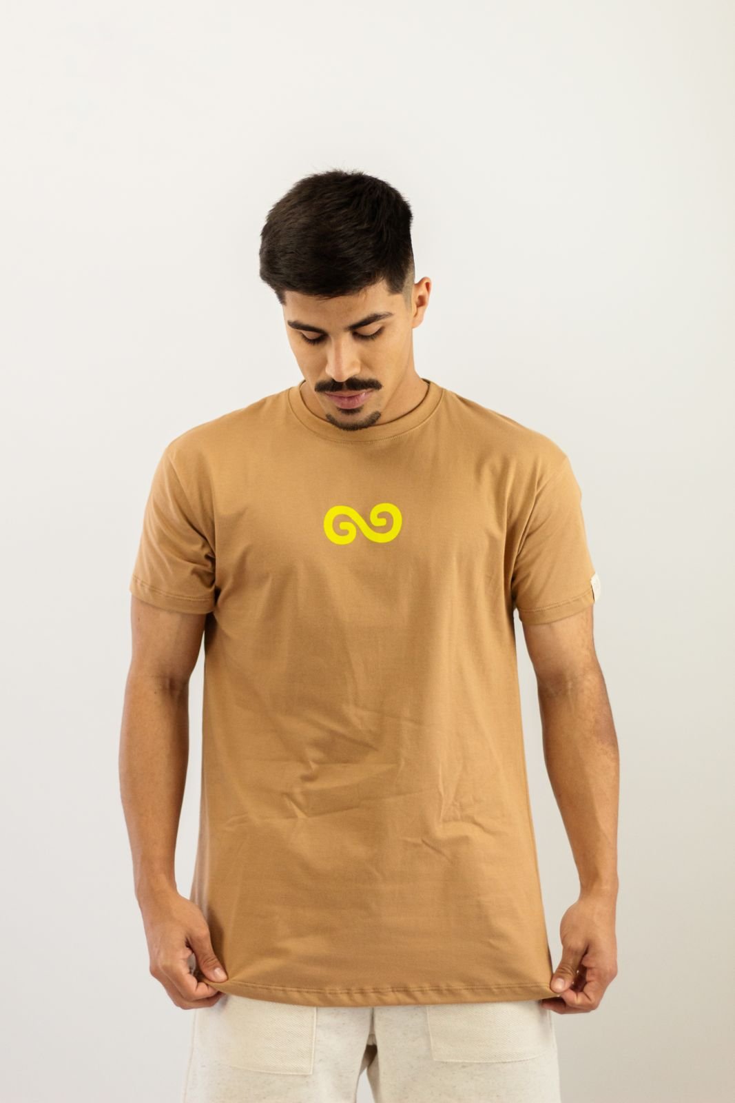 camiseta moda sustentavel caramelo unissex gnine 13