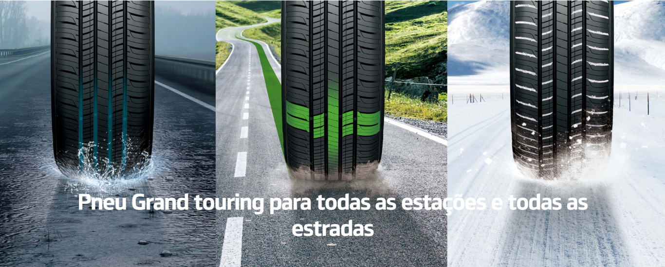 Pneu 235/60 R18 Kinergy GT H436 Hankook 103H 4 Pneus