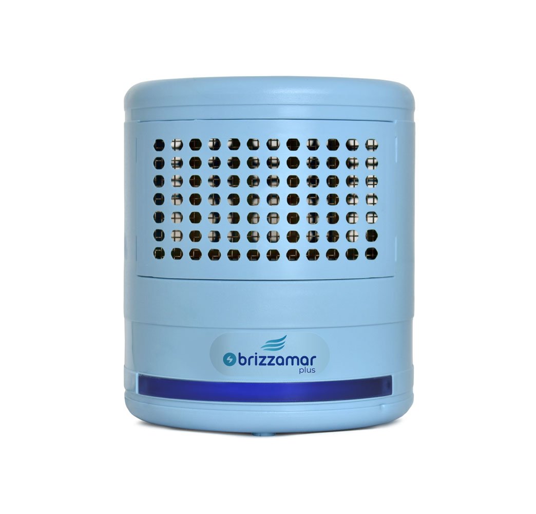 purificador de ar ozonizador azul