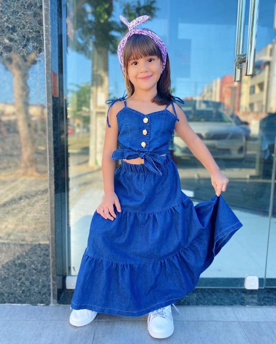 Vestido store infantil bras