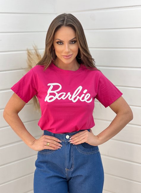 Camiseta T Shirt Barbie Core Feminina Adulto Algodão 2023