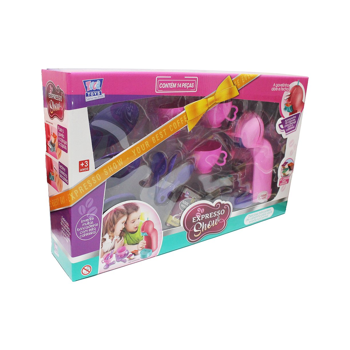 Kit Cozinha Zuca Toys Café Expresso