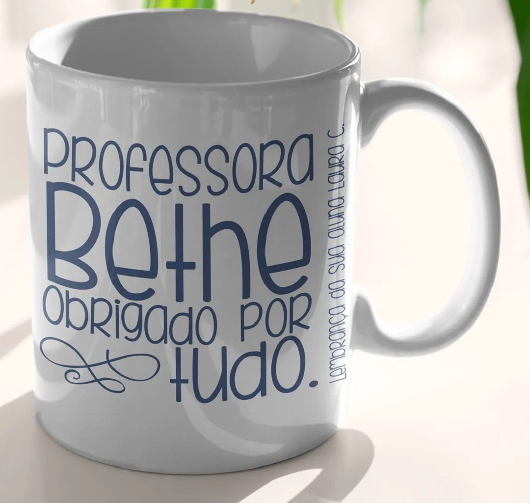 Caneca Professora