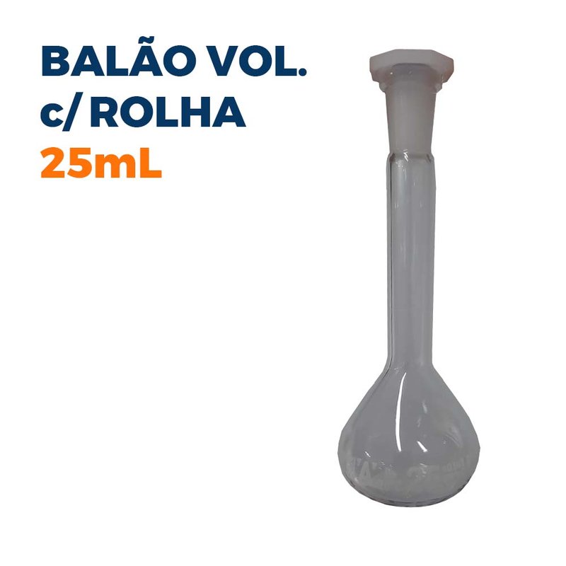 balao volumetrico 25ml