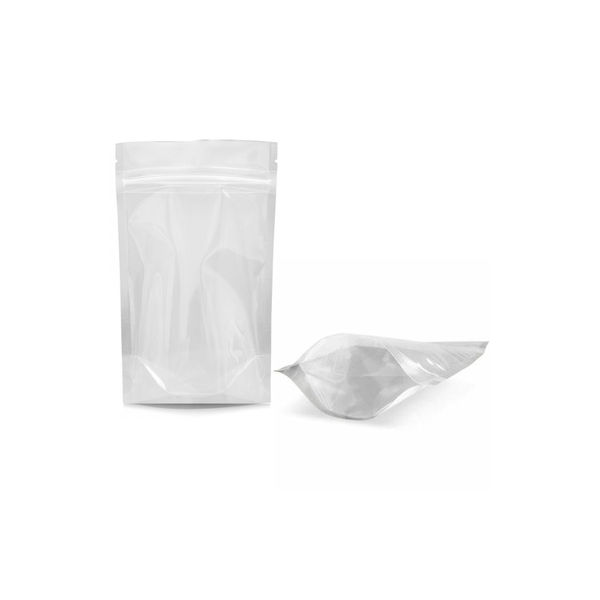 Saco ziplock transparente stand up hotsell pouch