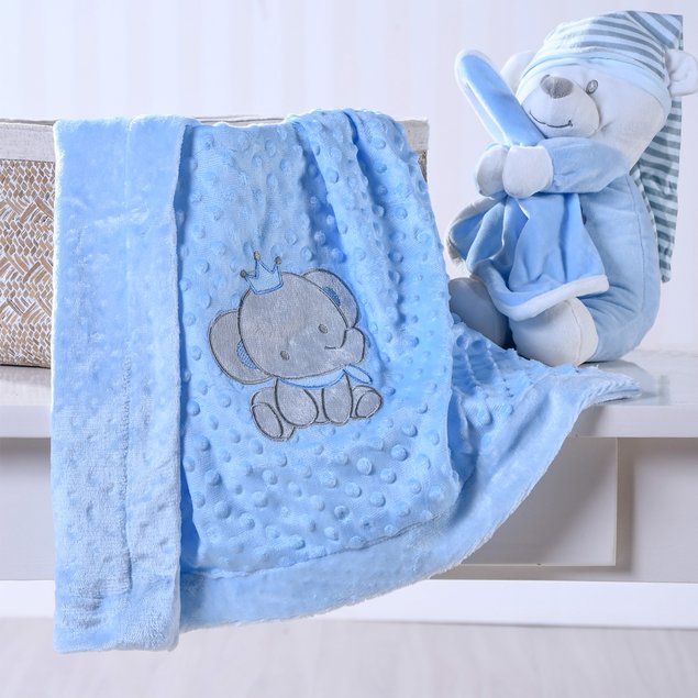 Edredom de Berço Bebe Toque Flannel Fleece UNICORNIO - Bene Casa