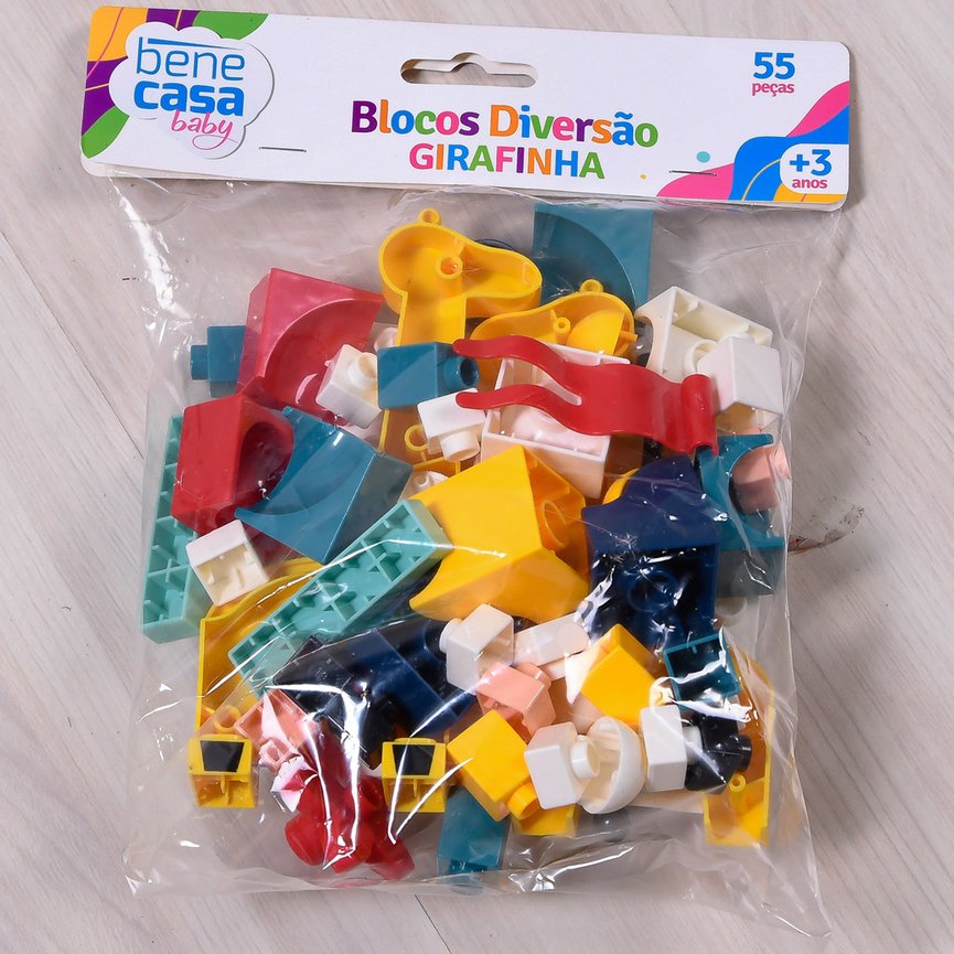 BRINQUEDO - EDUCATIVOS - BLOCOS PARA MONTAR WORLD BRINQUEDOS