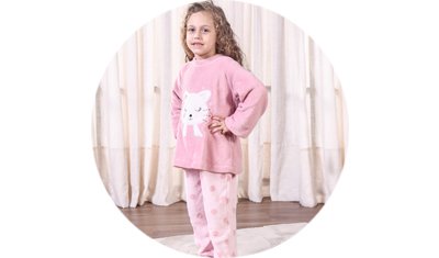 pijama plush infantil gato