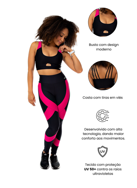 Legging Elite: Proteção UV50+ e Conforto em Suas Atividades Físicas