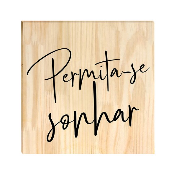 Quadro Decorativo Pinus Frase Motivacional Sonho Quarto Sala Quadro Decorativo Pinus Frase Motivacional Sonho Quarto Sala