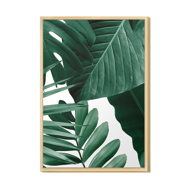 Quadro para Decorar Sala de Apto Moderno Folhas Verdes Jardim Quadro para Decorar Sala de Apto Moderno Folhas Verdes Jardim