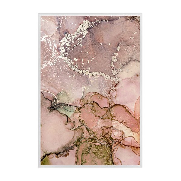 Quadro para Decoração Mármore Rosa Abstrato Grande Sala Quadro para Decoração Mármore Rosa Abstrato Grande Sala