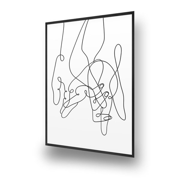 Quadro para Decoração Minimalista Quarto Casal Moldura Quadro para Decoração Minimalista Quarto Casal Moldura