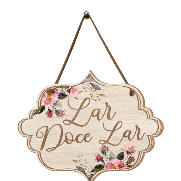 Placa de Porta Decorativa Lar Frases Flores Sala Placa de Porta Decorativa Lar Frases Flores Sala