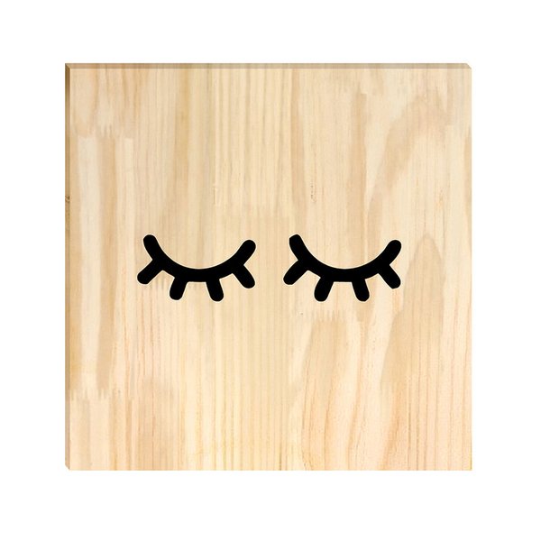 Quadro Decorativo Pinus Cílios Sala Quarto Feminino Mulher Quadro Decorativo Pinus Cílios Sala Quarto Feminino Mulher